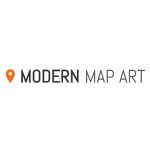 Modern Map Art